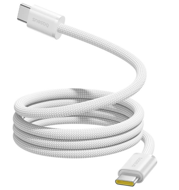 Zdjęcie produktu: Kabel przewód USB Typ-C do Typ-C 100cm Baseus Dynamic 4 Pro 100W magnetyczny 1m - biały