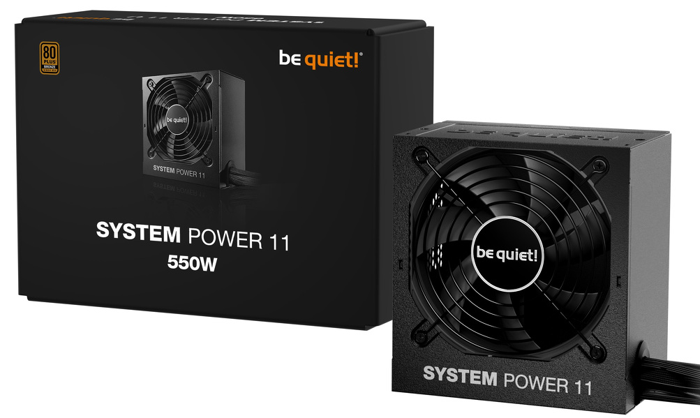 Zdjęcie produktu: Zasilacz be quiet! System Power 11 550W (BP010EU)