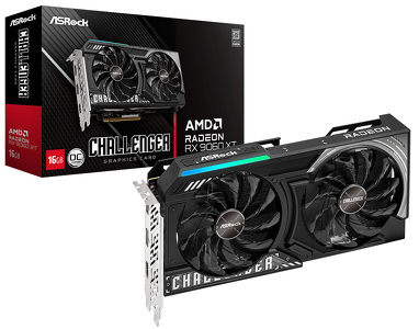 Miniatura produktu: ASRock Radeon RX 9060 XT Challenger 16GB PCI-E GDDR6 (RX9060XT CL 16GO)