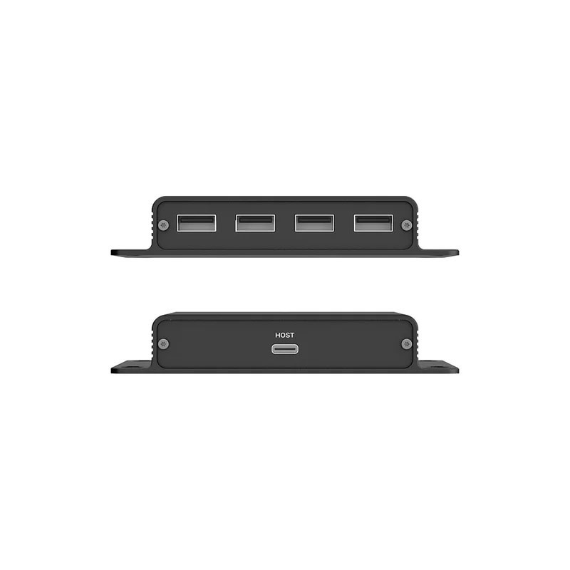 Przedłużacz USB-C na 4× USB-A przez Ethernet, zasięg do 150 m 480Mbps Unitek