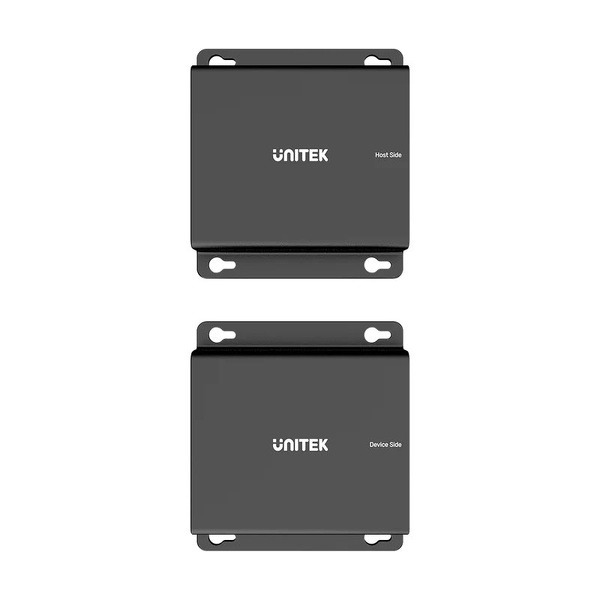 Zdjęcie produktu: Przedłużacz USB-C na 4× USB-A przez Ethernet, zasięg do 150 m 480Mbps Unitek