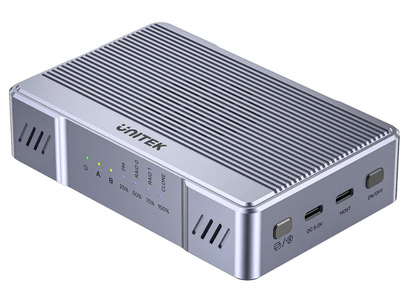 Miniatura produktu: Obudowa zewnętrzna na dysk 2x SSD M.2 (PCIe/NVMe) Unitek 20 Gb/s , / RAID 0/1 + klonowanie