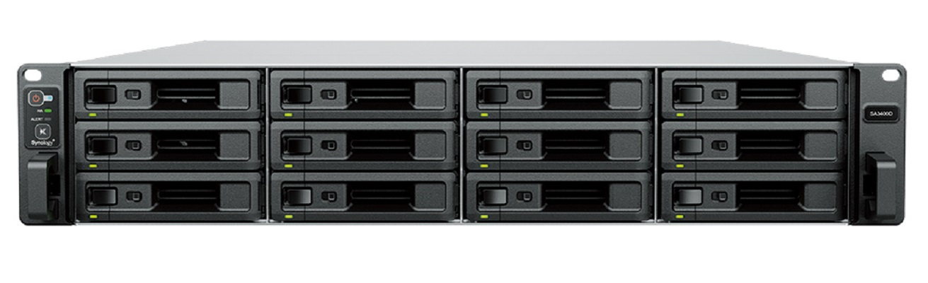 Synology SA3400D 2U 12-bay Intel Xeon D-1541 8GB 1x10GbE
