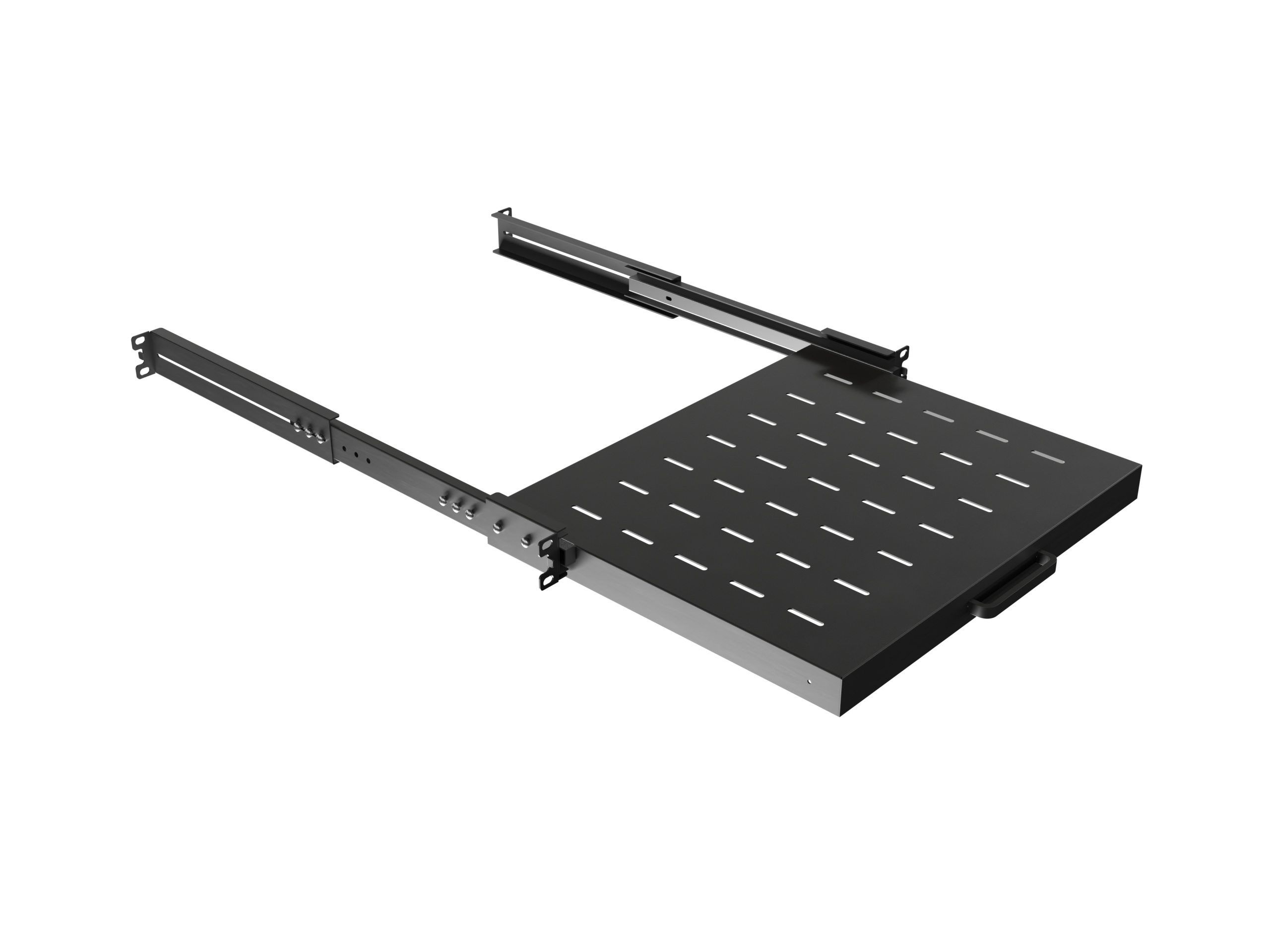 Półka wysuwana do szaf rack 19