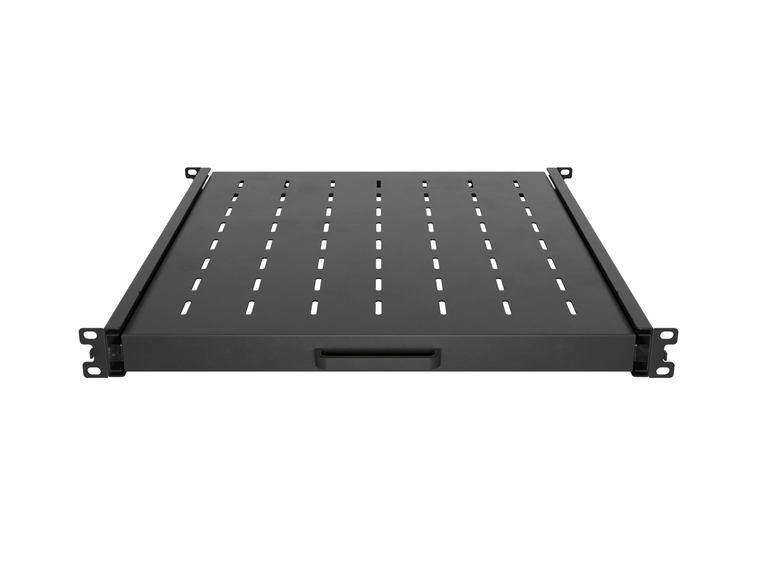 Półka wysuwana do szaf rack 19