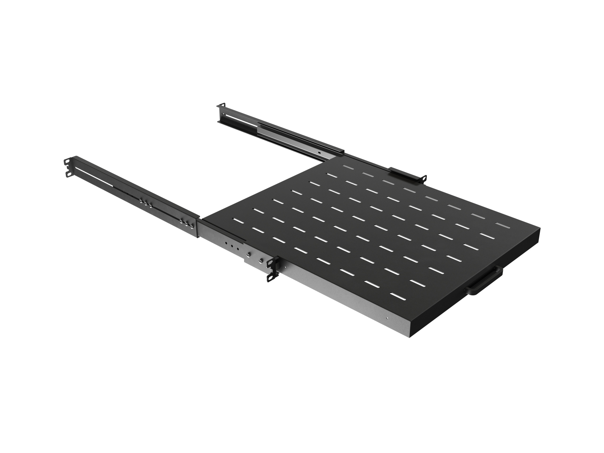 Półka wysuwana do szaf rack 19