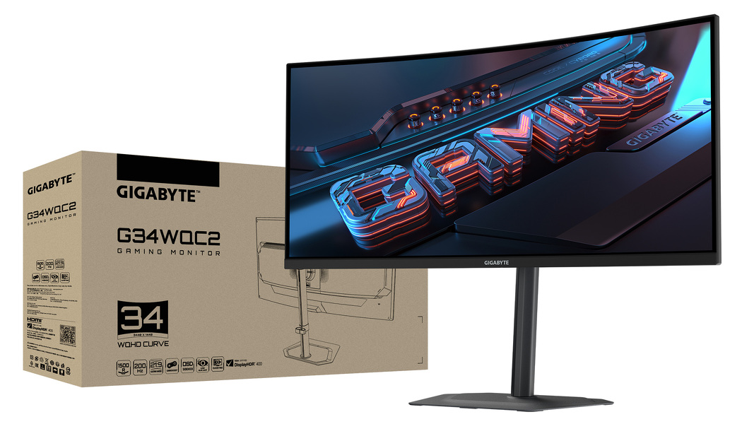 Zdjęcie produktu: Monitor Gigabyte G34WQC2 EK 34