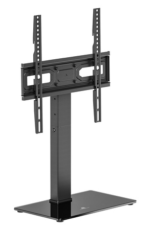 Miniatura produktu: Uniwersalny stojak do TV Maclean, na szafkę RTV, podstawka, max. 40kg, max. VESA 400x400, regulacja wysokości i kąta, dla TV 32 MC-124