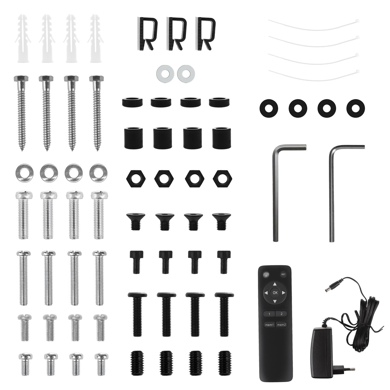 Uchwyt elektryczny do TV Maclean, sufitowy Tuya MC-109T