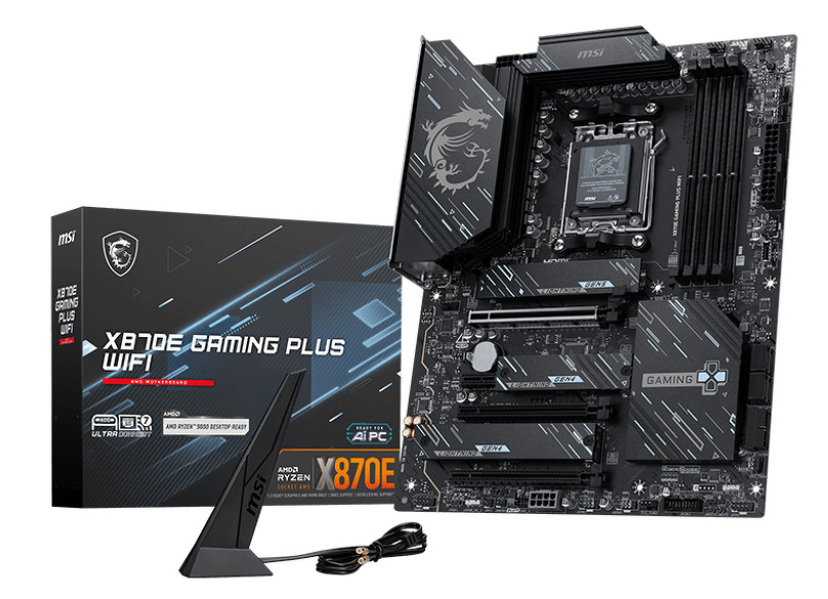Zdjęcie produktu: Płyta główna MSI X870E GAMING PLUS WIFI DDR5 AM5