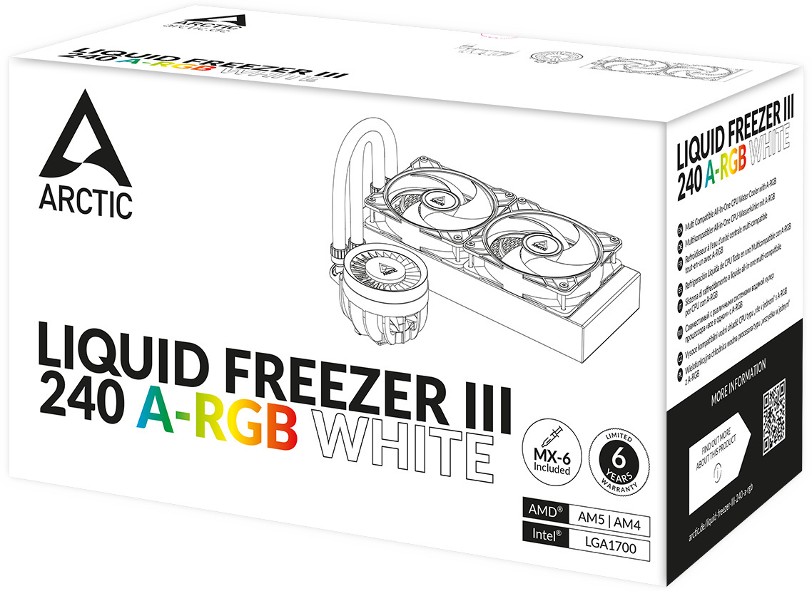 Arctic Liquid Freezer III 240 ARGB Egzemplarz po zwrocie