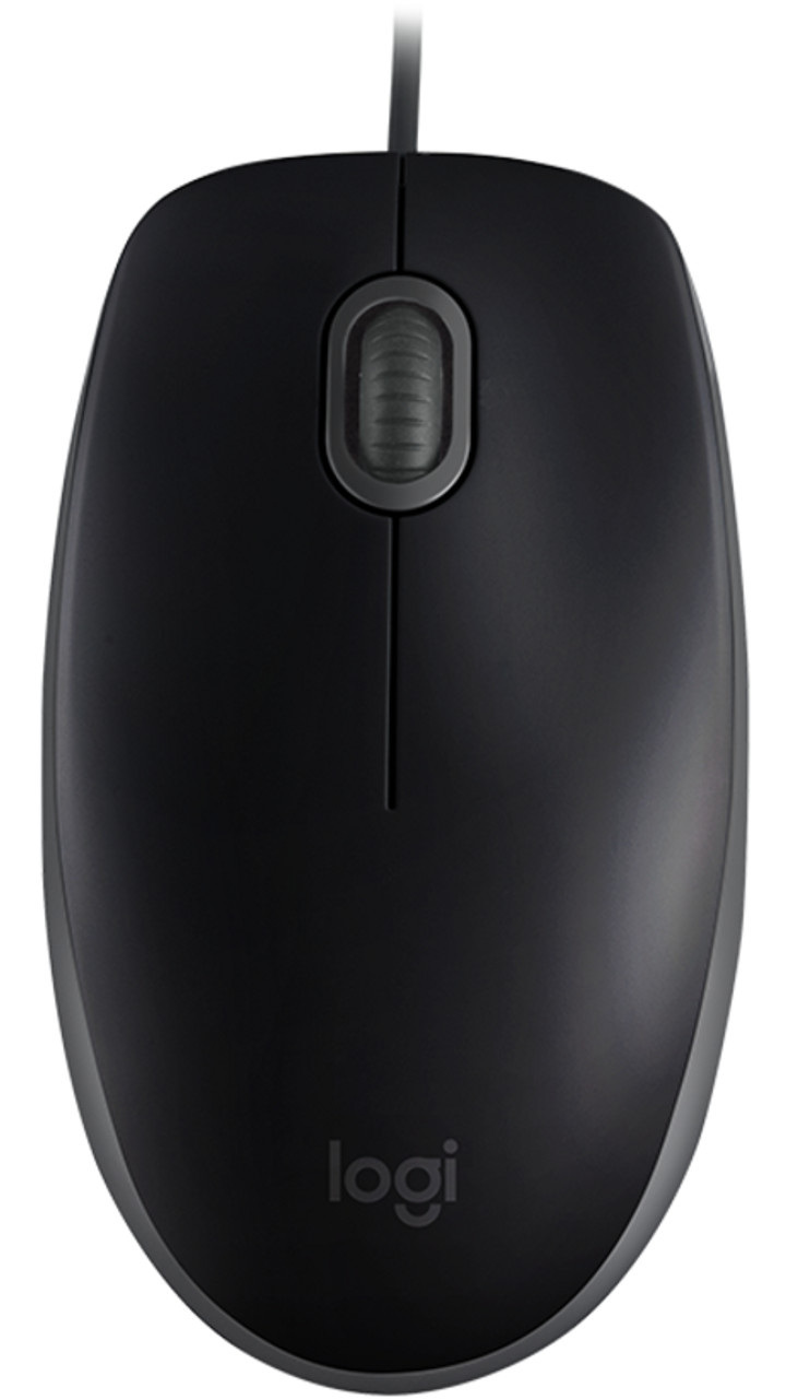 Mysz przewodowa Logitech B110 Silent optyczna czarna