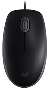Miniatura zdjęcia: Mysz przewodowa Logitech B110 Silent optyczna czarna