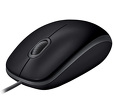 Miniatura zdjęcia: Mysz przewodowa Logitech B110 Silent optyczna czarna