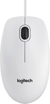 Miniatura zdjęcia: Mysz Logitech 910-003360 OEM B100 Optic Biała USB