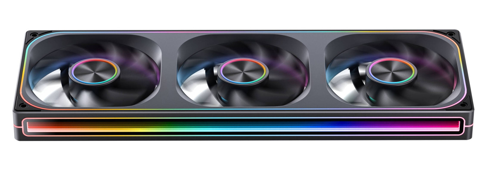 Zdjęcie produktu: Wentylatory Jonsbo ZA-360 PWM ARGB czarny (3x120mm - 360mm)