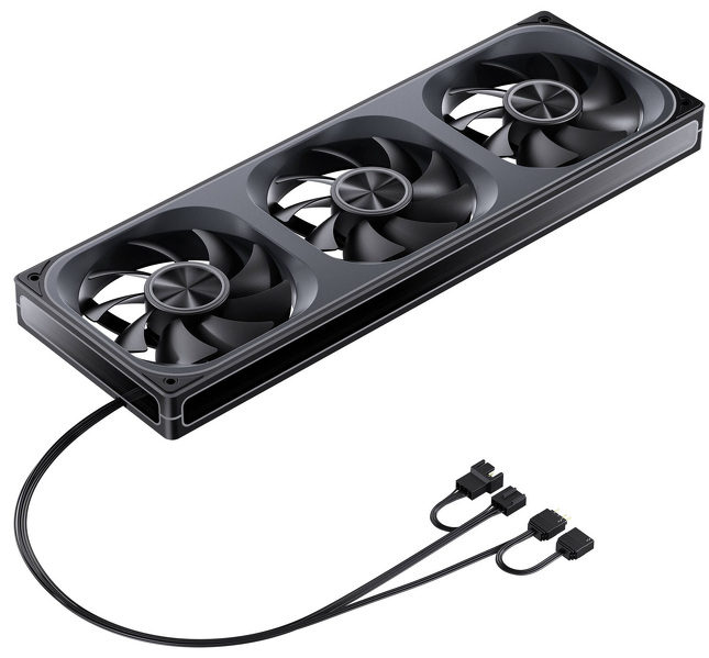 Zdjęcie produktu: Wentylatory Jonsbo ZA-360 PWM ARGB czarny (3x120mm - 360mm)