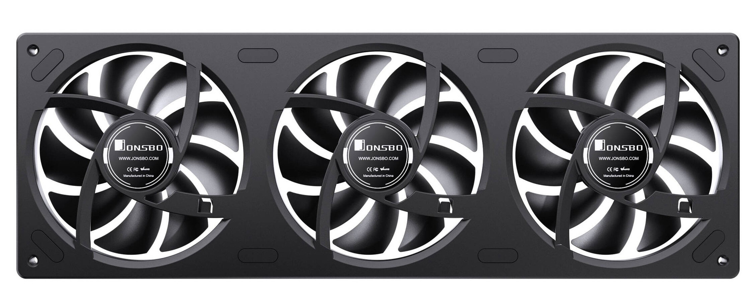 Zdjęcie produktu: Wentylatory Jonsbo ZA-360 Reverse Blade PWM ARGB czarny (3x120mm - 360mm)