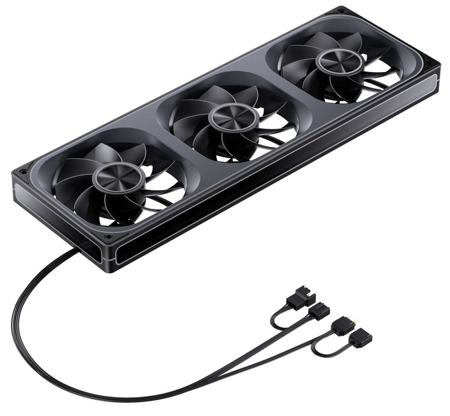 Zdjęcie produktu: Wentylatory Jonsbo ZA-360 Reverse Blade PWM ARGB czarny (3x120mm - 360mm)