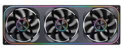 Wentylatory Jonsbo ZA-360 Black Reverse Blade PWM ARGB (3x120mm - 360mm)