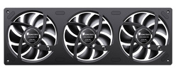 Miniatura zdjęcia: Wentylatory Jonsbo ZA-360 Reverse Blade PWM ARGB czarny (3x120mm - 360mm)
