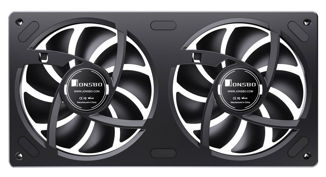 Zdjęcie produktu: Wentylatory Jonsbo ZA-240 Reverse Blade PWM ARGB czarny (2x120mm - 240mm)
