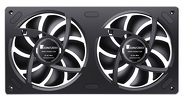 Miniatura zdjęcia: Wentylatory Jonsbo ZA-240 Reverse Blade PWM ARGB czarny (2x120mm - 240mm)