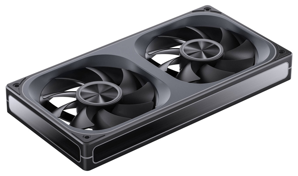 Zdjęcie produktu: Wentylatory Jonsbo ZA-240 PWM ARGB czarny (2x120mm - 240mm)