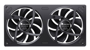 Miniatura zdjęcia: Wentylatory Jonsbo ZA-240 PWM ARGB czarny (2x120mm - 240mm)
