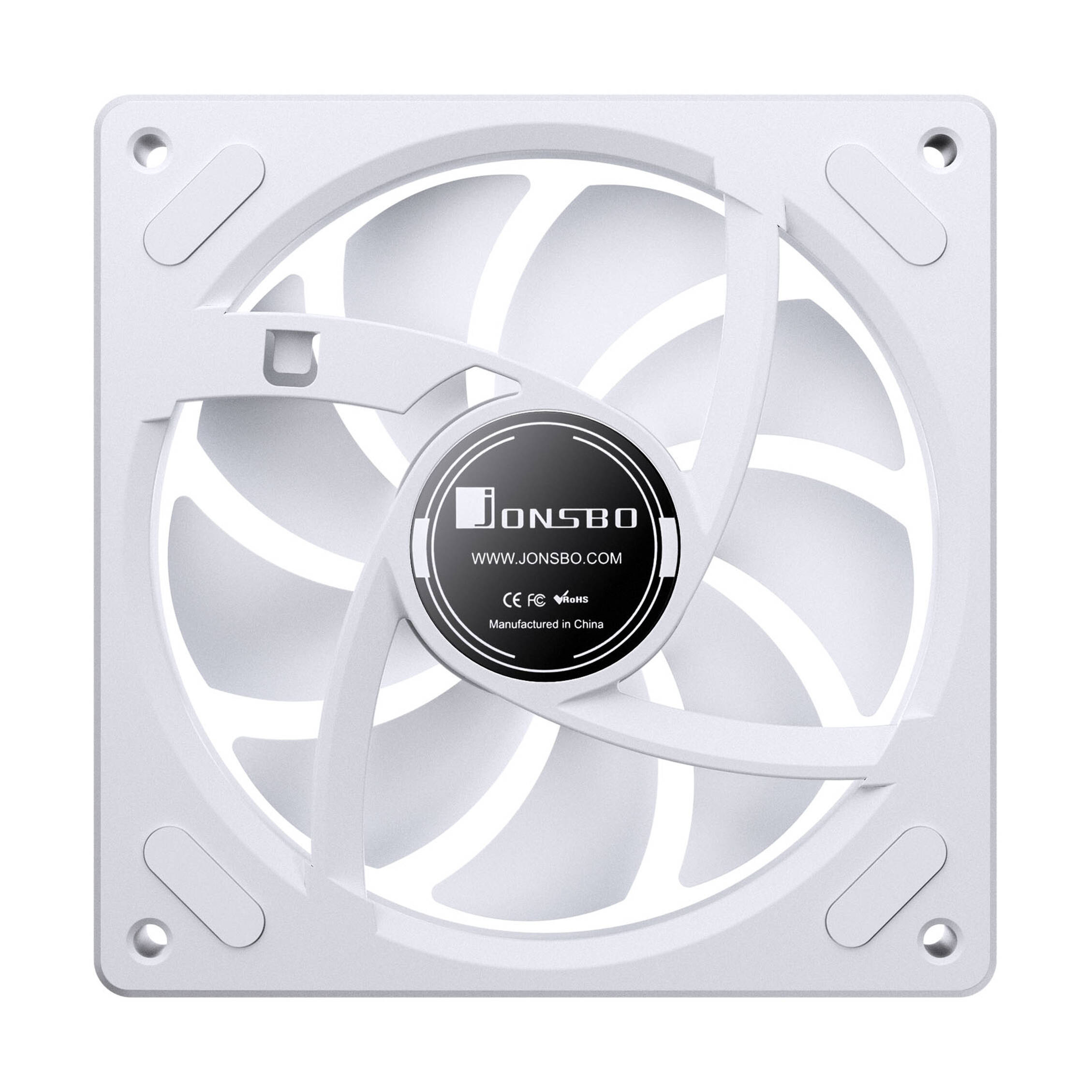 Wentylator Jonsbo ZA-120 Reverse Blade PWM ARGB biały