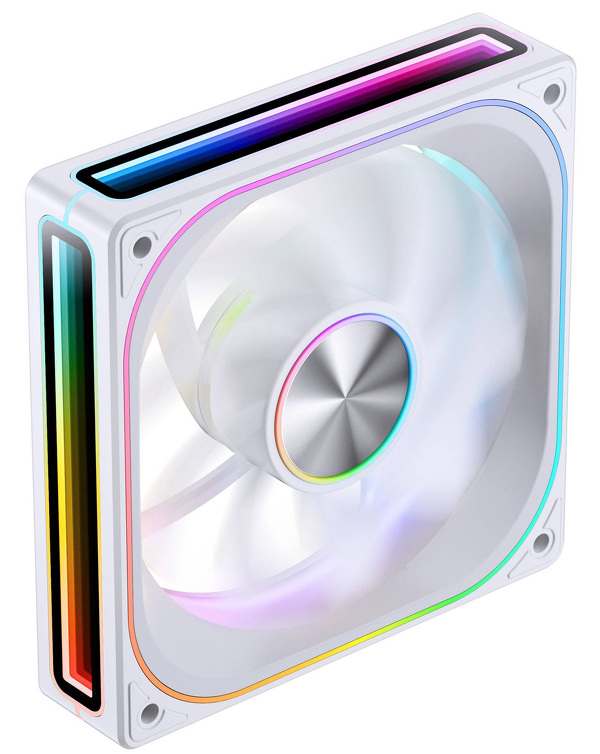 Zdjęcie produktu: Wentylator Jonsbo ZA-120 Reverse Blade PWM ARGB biały