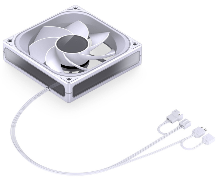 Zdjęcie produktu: Wentylator Jonsbo ZA-120 Reverse Blade PWM ARGB biały