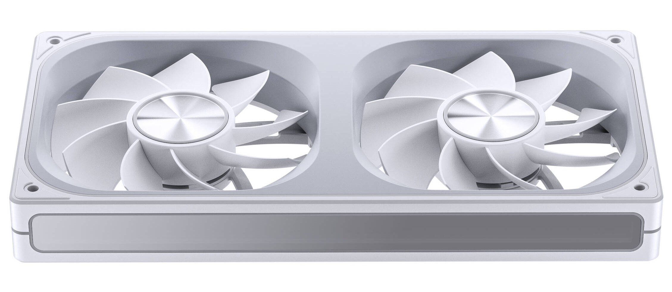 Wentylatory Jonsbo ZA-240 Reverse Blade PWM ARGB biały (2x120mm - 240mm)