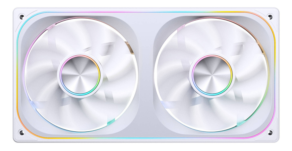 Zdjęcie produktu: Wentylatory Jonsbo ZA-240 Reverse Blade PWM ARGB biały (2x120mm - 240mm)
