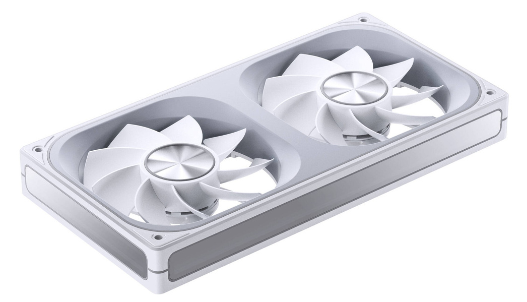 Zdjęcie produktu: Wentylatory Jonsbo ZA-240 Reverse Blade PWM ARGB biały (2x120mm - 240mm)