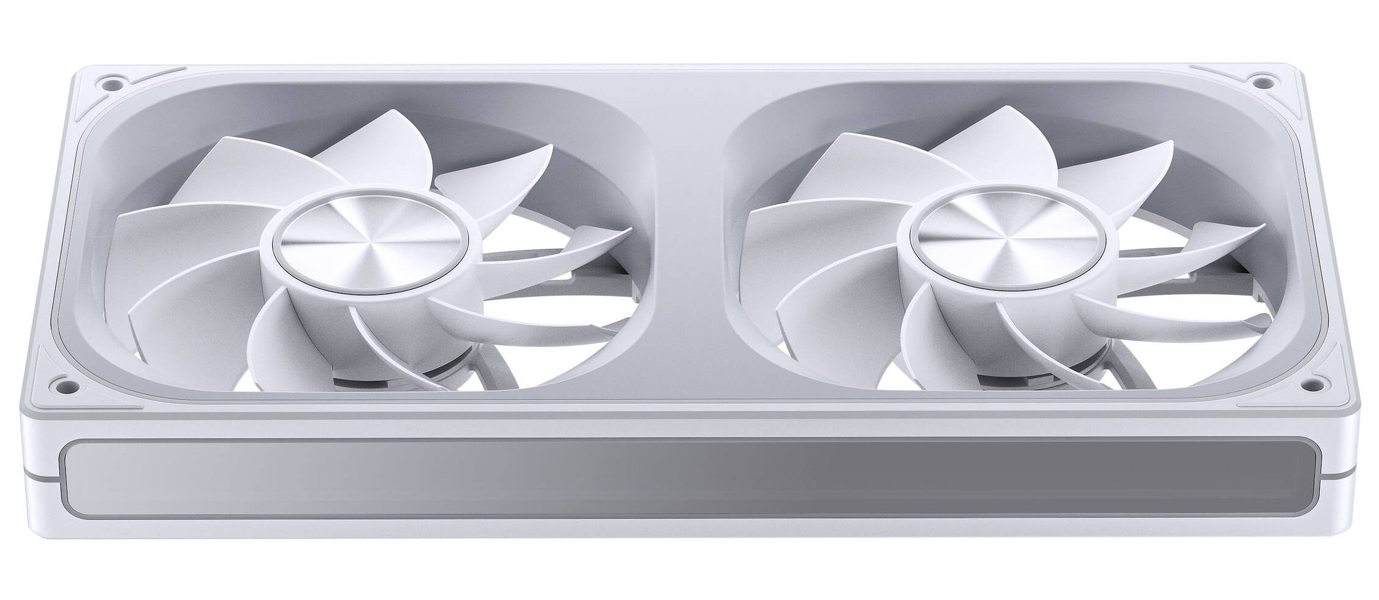 Zdjęcie produktu: Wentylatory Jonsbo ZA-240 Reverse Blade PWM ARGB biały (2x120mm - 240mm)