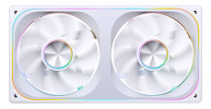 Wentylatory Jonsbo ZA-240 White Reverse Blade PWM ARGB (2x120mm - 240mm)