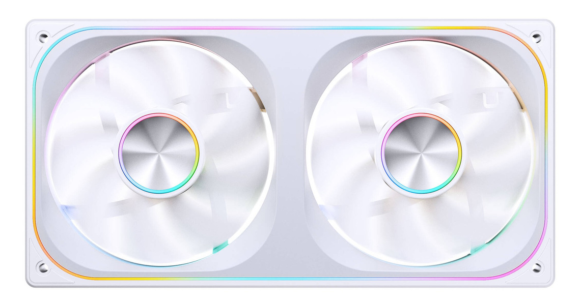 Zdjęcie produktu: Wentylatory Jonsbo ZA-240 PWM ARGB biały (2x120mm - 240mm)
