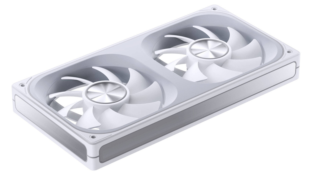 Zdjęcie produktu: Wentylatory Jonsbo ZA-240 PWM ARGB biały (2x120mm - 240mm)