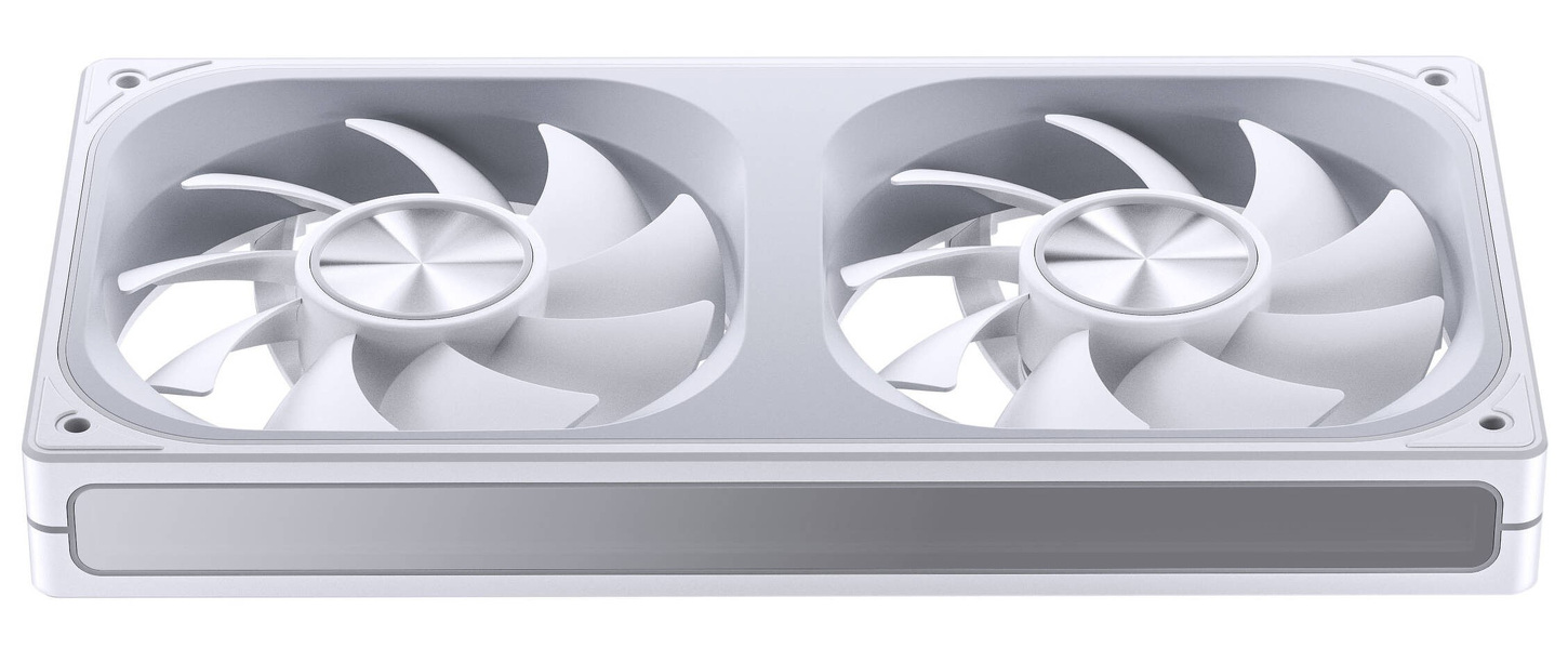 Zdjęcie produktu: Wentylatory Jonsbo ZA-240 PWM ARGB biały (2x120mm - 240mm)