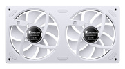 Miniatura zdjęcia: Wentylatory Jonsbo ZA-240 PWM ARGB biały (2x120mm - 240mm)