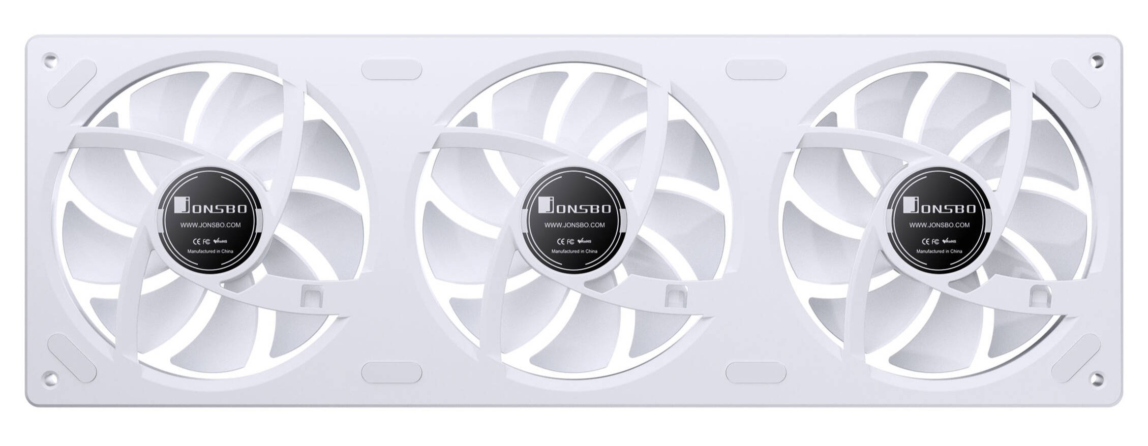 Wentylatory Jonsbo ZA-360 PWM ARGB biały (3x120mm - 360mm) Wentylatory Jonsbo ZA-360 PWM ARGB biały (3x120mm - 360mm)