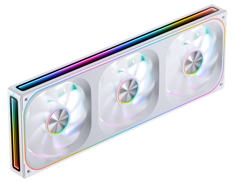 Zdjęcie produktu: Wentylatory Jonsbo ZA-360 PWM ARGB biały (3x120mm - 360mm) Zdjęcie produktu: Wentylatory Jonsbo ZA-360 PWM ARGB biały (3x120mm - 360mm)
