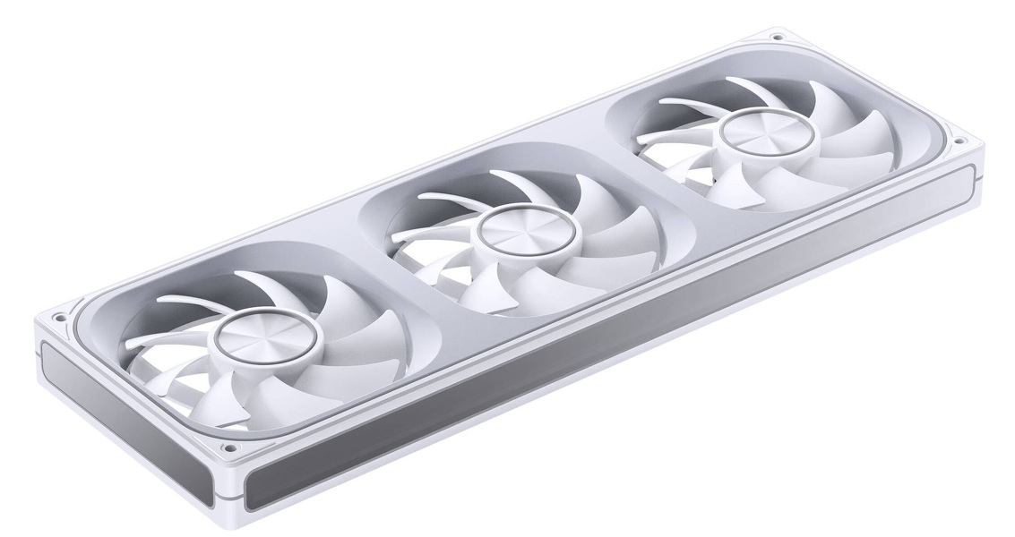 Zdjęcie produktu: Wentylatory Jonsbo ZA-360 PWM ARGB biały (3x120mm - 360mm) Zdjęcie produktu: Wentylatory Jonsbo ZA-360 PWM ARGB biały (3x120mm - 360mm)