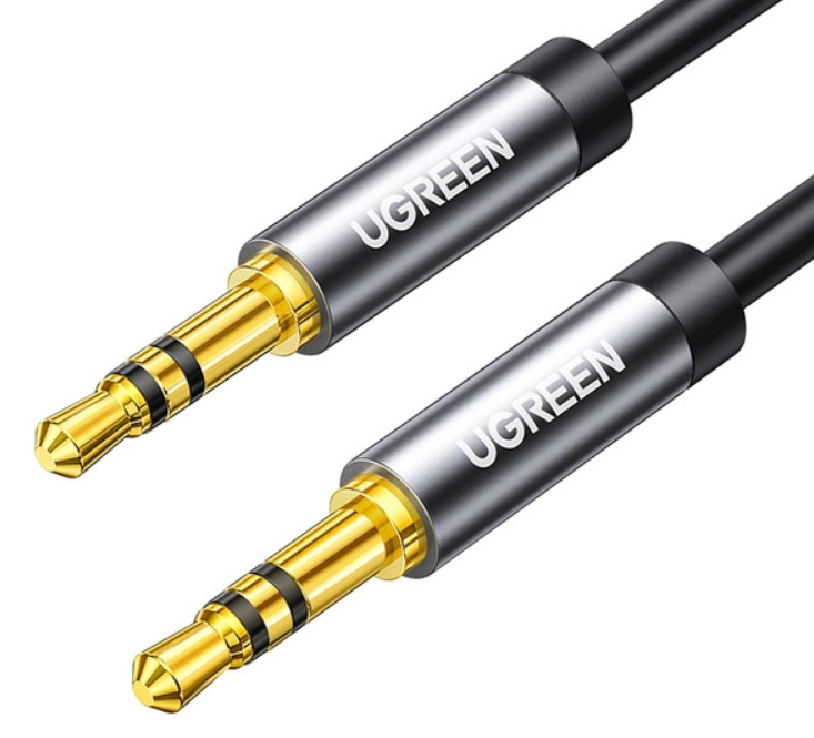 Kabel audio mini jack 3,5mm / mini jack 3,5mm Ugreen 3m - czarny (AV119 10736)