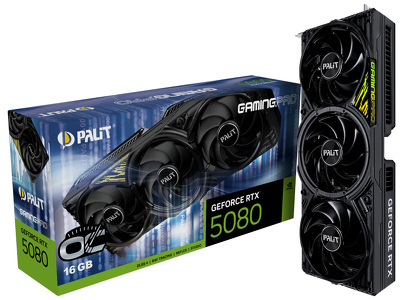Miniatura produktu: Palit GeForce RTX 5080  GAMING PRO V1 16GB GDDR7 DLSS 4 (NE75080019T2-GB2031Y)