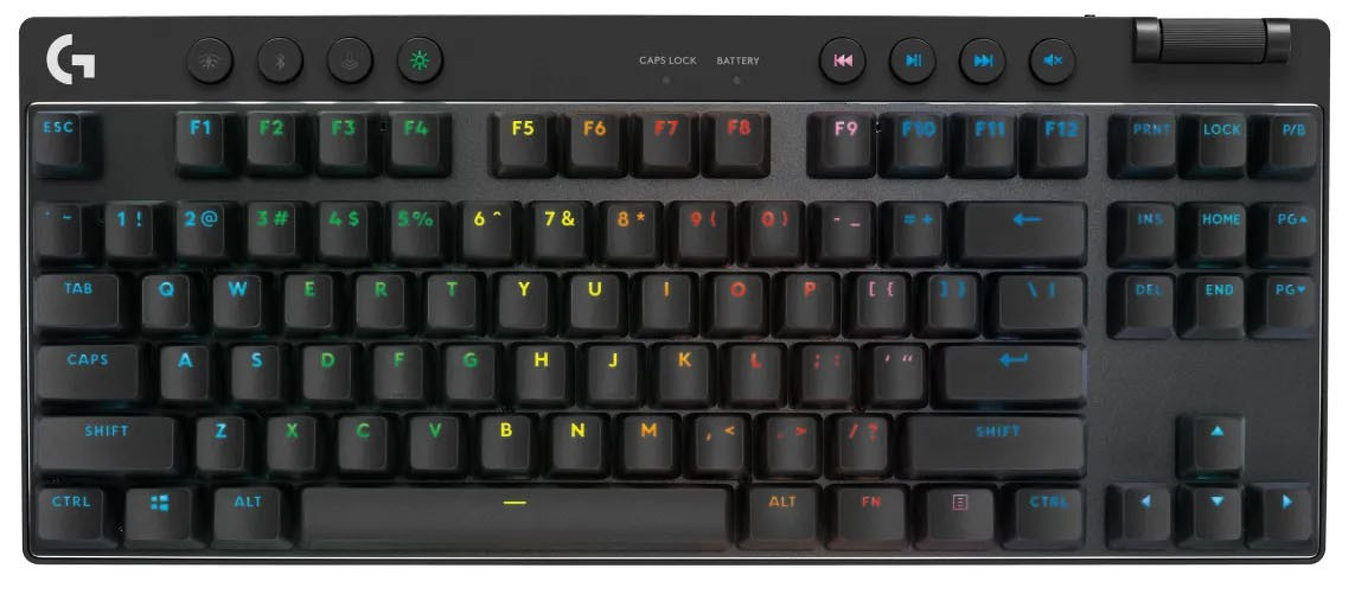 Zdjęcie produktu: Klawiatura Logitech 920-012136 G Pro X TKL Lightspeed US czarna