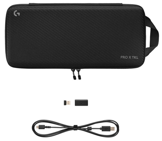 Zdjęcie produktu: Klawiatura Logitech 920-012136 G Pro X TKL Lightspeed US czarna