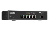 Miniatura zdjęcia: Qnap QSW-L3205-1C4T 5-portowy przełącznik 4x 10GbE RJ45, 1x 10GbE SFP+/RJ45