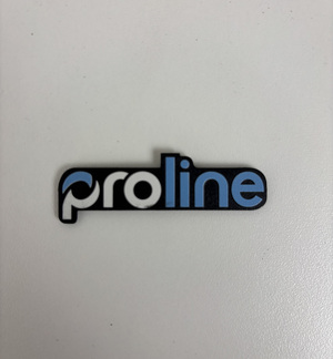 Miniatura produktu: Metalowe logo do obudowy Proline Miniatura produktu: Metalowe logo do obudowy Proline